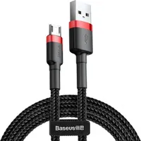 Baseus Cable Micro Usb Cafule 1.5A 2M Red  black Camklf-C91