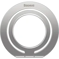Baseus Halo Ring holder for phones Silver Such000012