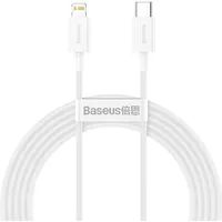 Baseus Superior Series Cable Usb-C to Lightning, 20W, Pd, 2M White Catlys-C02