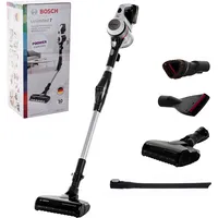 Bosch Bbs711W stick vacuum/electric broom Bagless 0.3 L Black, Stainless steel, White Bbs 711W