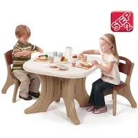 Brūns galds - rotaļu ar krēsliem 8968