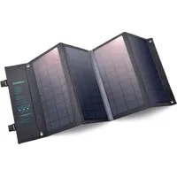 Choetech Foldable Solar Charger Photovoltaic 36W Quick Charge Power Delivery Usb  Type C 94 x 36 cm Gray Sc006