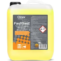 Clinex Līdzeklis taukainu netīrumu tīrīšanai virtuvē nosūcējiem, darba virsmām, grīdām, sienām Fastgast 5L 77-668