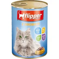 Dolina Noteci Flipper Poultry - wet cat food 415G Art1629228
