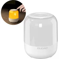 Dudao wireless Bluetooth 5.0 Rgb speaker 5W 1200Mah white Y11S-White