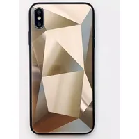 Fusion Diamond Stone Back Case Silikona Aizsargapvalks Priekš Apple iPhone 11 Pro Zeltains Fsn-Ds-App-Iph11P-Go
