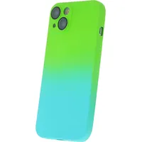 Fusion Neogradient 3 case silikona aizsargapvalks Xiaomi Redmi Note 12 Pro 5G zaļš zils Fs-Ng-Rn125G-N3