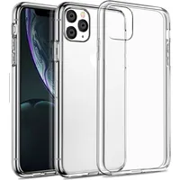 Fusion Ultra Back Case 0.3 mm izturīgs silikona aizsargapvalks Apple iPhone 11 caurspīdīgs Fsn-Bc-U03M-11-Tr