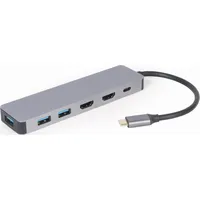 Gembird A-Cm-Combo3-03 Usb Type-C 3-In-1 multi-port adapter Hub  Hdmi Pd