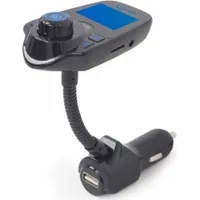 Gembird Bluetooth car kit with Fm-Radio transmitter Black Btt-01
