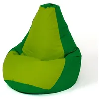 Go Gift Sako bag pouffe Pear green-light green L 105 x 80 cm Art1206001