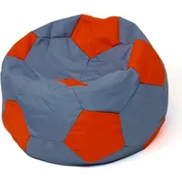 Go Gift Soccer Sako bag pouffe grey-red Xl 120 cm Art1205934