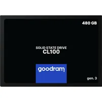 Goodram Ssd Cl100 Gen. 3 480Gb Sata Iii 2,5  Retail Ssdpr-Cl100-480-G3
