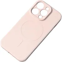 Hurtel Silikona maciņš ar Magsafe iPhone 15 Plus silikona korpusam rozā 9145576279823