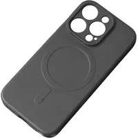 Hurtel Silikona maciņš ar Magsafe priekš iPhone 15 Plus silikona maciņa, melns 9145576279809