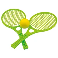 Jautras tenisa raketes Bērnu rakešu komplekts zaļš 31088Zie