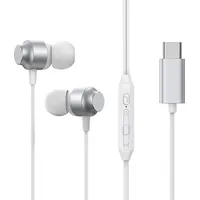 Joyroom Jr-Ec06 Usb-C in-ear headphones - silver Silver