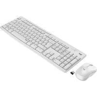 Logitech Mk295 Silent Wireless Combo keyboard Rf Qwerty Us International White 920-009824