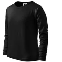 Malfini T-Shirt Fit-T Ls Jr. Mli-12101 black