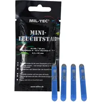 Mil-Tec - Lightstick Mini 4.5 x 40 mm 10 pcs Blue 14931503 
