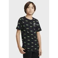 Nike Boys Sportswear Script Printed T-Shirt Jr Dc7508-010