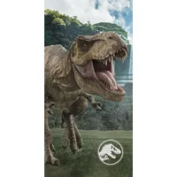 Pludmales dvielis 70X140 Jurassic Park dinozaurs 0776 World kokvilnas bērnu 5300861