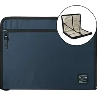 Ringke Smart Zip Pouch universal case for laptop, tablet Up to 13 , stand, bag, organizer, navy blue Navy