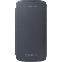 Samsung Flip Ef-Fi950Bbegww Oriģināls grāmatveida maks priekš Galaxy I9500 S4 melns