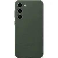 Samsung Galaxy S23 Leather Cover, zaļš, izgatavots no dabīgas ādas 8806094770445