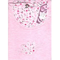 Sieviešu pidžamas - D P-667 L gaiši rozā īsām piedurknēm 3/4 bikses Zema cena 109104
