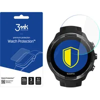 Suunto 9 - 3Mk Watch Protection v. Flexibleglass Lite screen protector Fg87