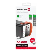 Swissten Power Line Bank Ārējas Uzlādes Baterija 60 000 mAh  65W 22013943