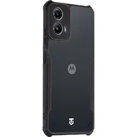 Tactical Quantum Stealth Cover for Motorola G34 Clear Black 57983120829