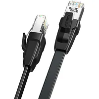 Ugreen Plakans plākstera vada kabelis Lan Ethernet Cat.8 U/Ftp 1M melns 6957303819805