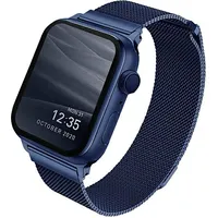 Uniq pasek Dante Apple Watch Series 4 5 6 7 8 Se Se2 38 40 41Mm Stainless Steel niebieski marine blue Uniq-40Mm-Danblu