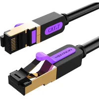 Vention Category 7 Sftp Network Cable Icdbd 0.5M Black