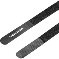 Vention Velcro tape, cable organizer Kaob0 Black