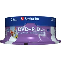 Verbatim 43667 blank Dvd 8.5 Gb DvdR Dl 25 pcs
