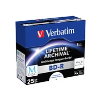 Verbatim  
 Bluray M-Disc Bd 5Pc 43823