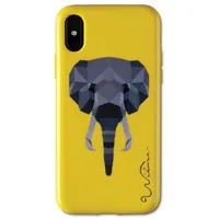 Wilma Savanna Elephant iPhone X Xs żółty  yellow 7340098772551