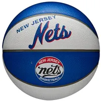 Wilson Nba Team Retro Brooklyn Nets Mini Ball Wtb3200Xbbro