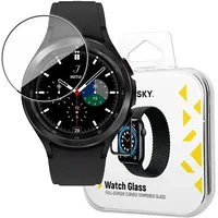 Wozinsky Hibrīds aizsargstikls Samsung Galaxy Watch 4/5 44Mm melns 9145576261750
