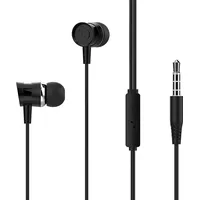 Xo wired earphones Ep20 jack 3,5Mm black Ep20Bk