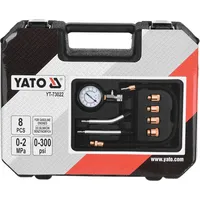 Yato Compression Pressure Gauge For Gasoline Engines 8 Pcs. Yt-73022