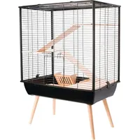 Zolux Neo Cosy cage for large rodents H80, colour black Art1629656