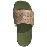 Adidas Adilette Comfort Id8029 / 35 zaļas flip-flops