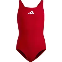 Adidas Kostium kąpielowy 3 Bars Sol St Jr  Czerwony, r. 116 cm Ic4725116Cm