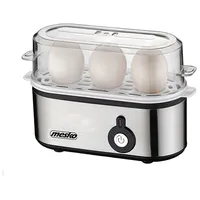 Adler Mesko Ms 4485 egg cooker 3 eggs 210 W Black,Silver,Transparent