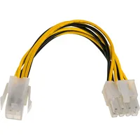 Akyga Ak-Ca-10 power cable Black, Yellow 0.15 m