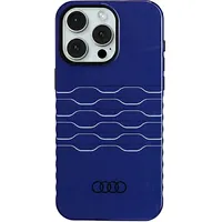 Audi Iml Magsafe Case iPhone 15 Pro Max 6.7 niebieski navy blue hardcase Au-Imlmip15Pm-A6 D3-Be Au-Imlmip15Pm-A6/D3-Be
